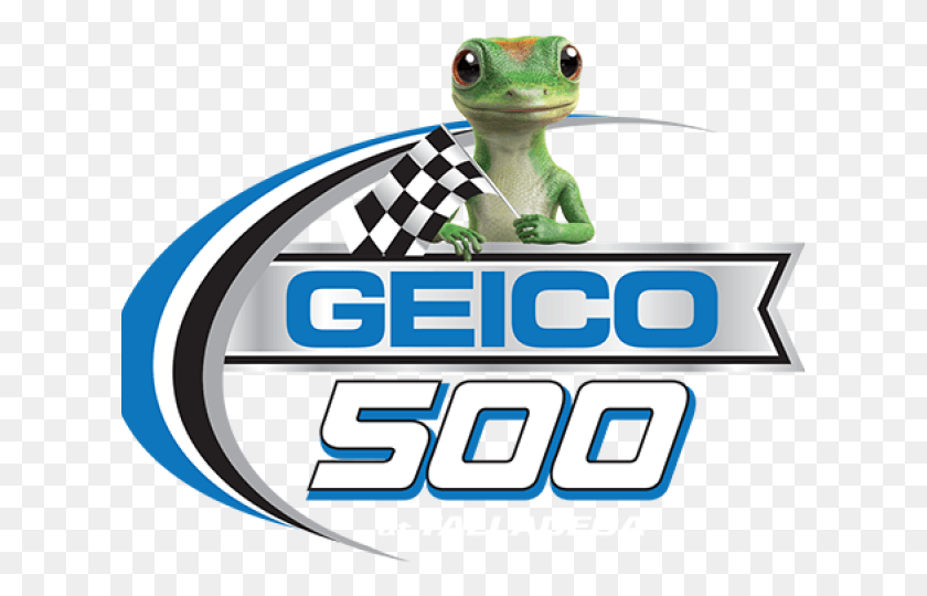 622x480 Talladega Speedway Geico, Gecko, Lizard, Reptile HD PNG Download