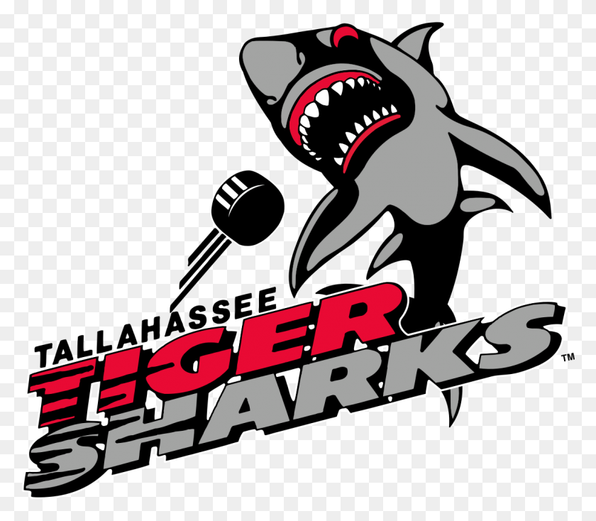 1141x986 Tallahassee Tiger Sharks Tallahassee Tiger Sharks Logo, Sport, Sports, Text HD PNG Download