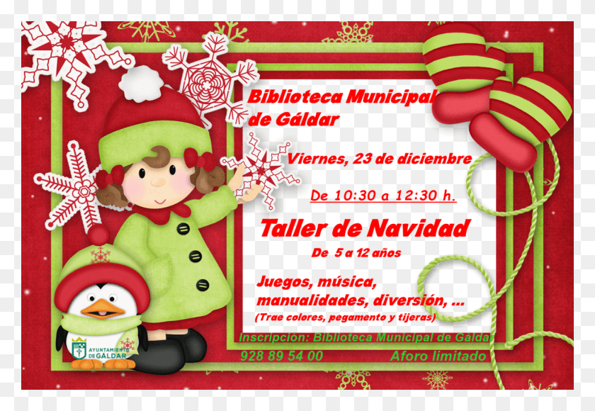 1200x800 Taller De Navidad En La Biblioteca Municipal De Gldar Plantillas De Tarjetas De Navidad, Advertisement, Flyer, Poster HD PNG Download