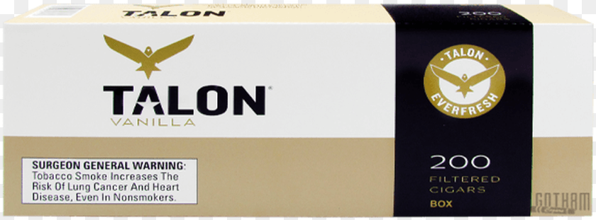 1227x454 Talon Filtered Cigars Vanilla Box Carton, Cardboard, Logo PNG