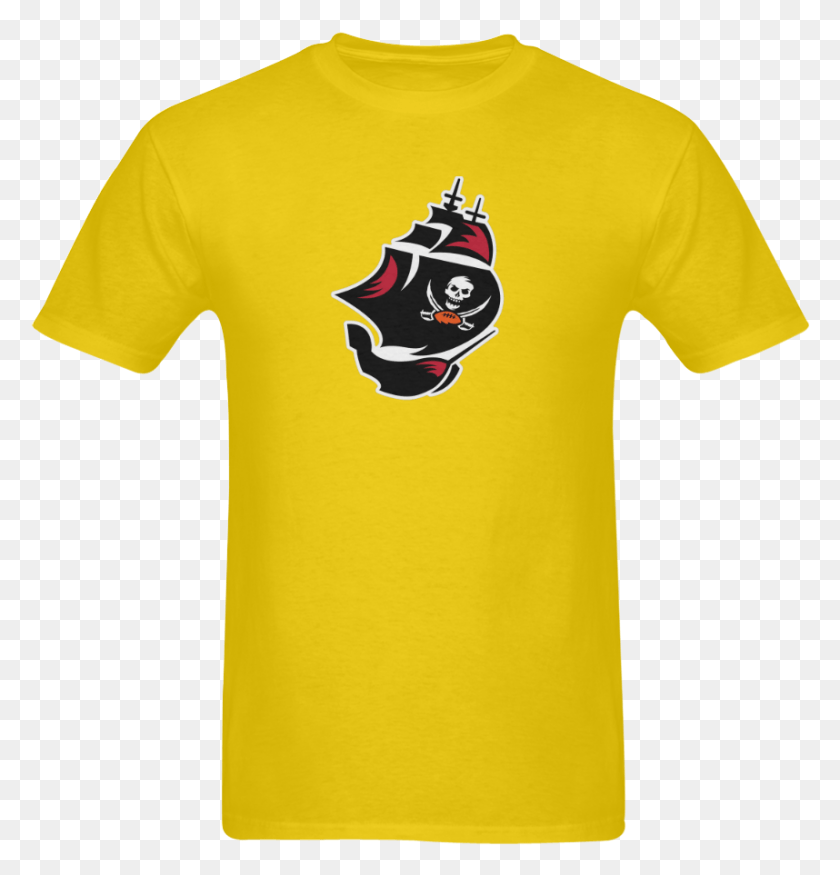 858x897 Tampa Bay Buccaneers Logo Artsadd Custom Fashion Sunny Shirt, Clothing, Apparel, T-shirt HD PNG Download