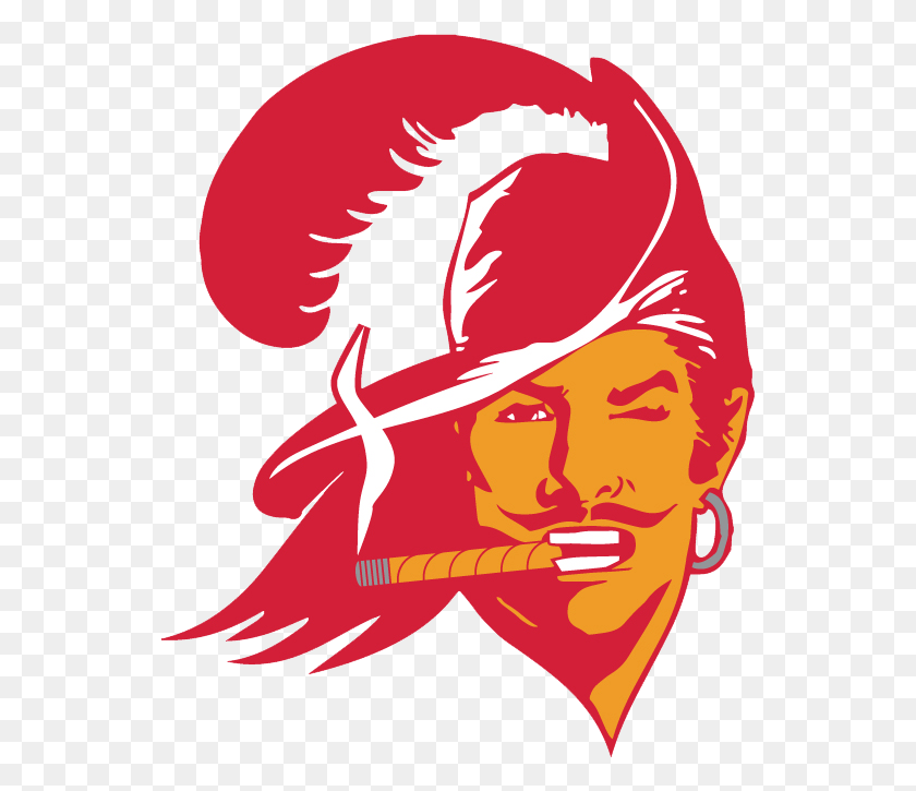 545x665 Tampa Bay Buccaneers Logo Old Tampa Bay Buccaneers Logo, Person, Human, Clothing HD PNG Download