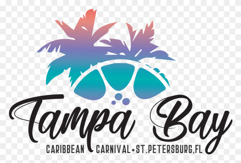 799x522 Tampa Bay Caribbean Carnival Logo Large Graphic Design, Leaf, Plant, Tree HD PNG Download