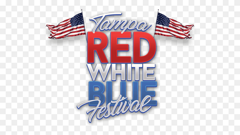 543x413 Tampa Bay Lightning Vs Red White And Blue Text, Flag, Symbol, American Flag HD PNG Download