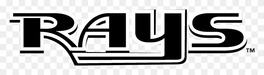 2191x503 Логотип Tampa Bay Rays, Текст, Слово, Символ Hd Png Скачать
