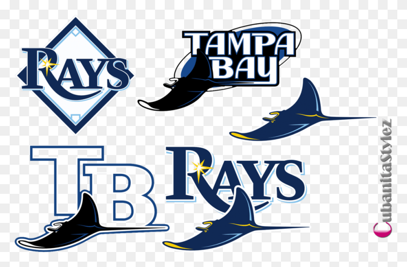 952x600 Tampa Bay Rays Logos Tampa Bay Ray Transparent, Label, Text, Clothing HD PNG Download