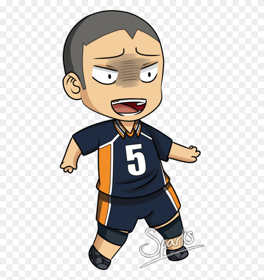 464x830 Descargar Png / Tanaka Chibi Por Tanaka Ryuunosuke Chibi, Ropa, Persona Hd Png