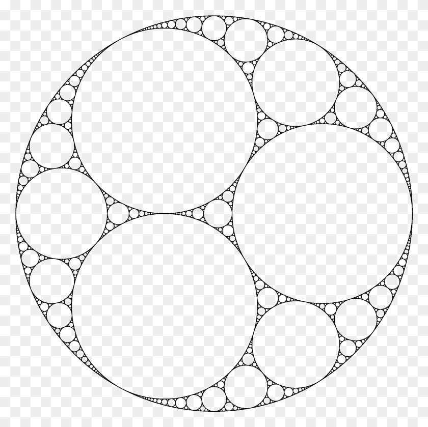 1909x1909 Tangential Circles Of Varying Sizes Inside Of One Large, Gray, World Of Warcraft HD PNG Download