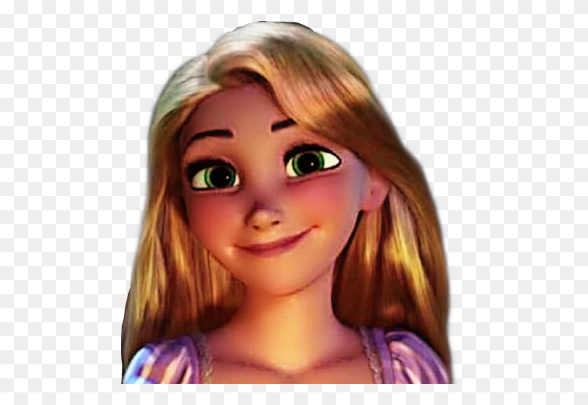 495x518 Tangled Sticker Rapunzel Tangled, Doll, Toy, Person HD PNG Download
