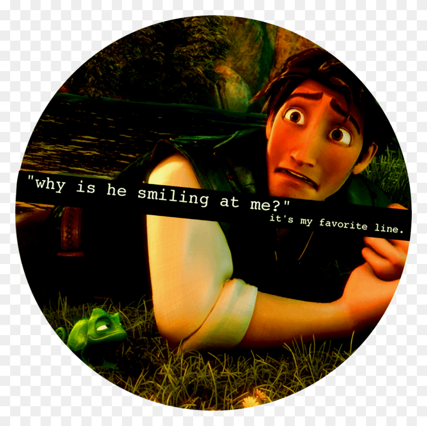 1000x1000 Tangled Tangled Quotes Tangled Confessions Flynn Rider Wall Clock, Person, Human, Photography HD PNG Download