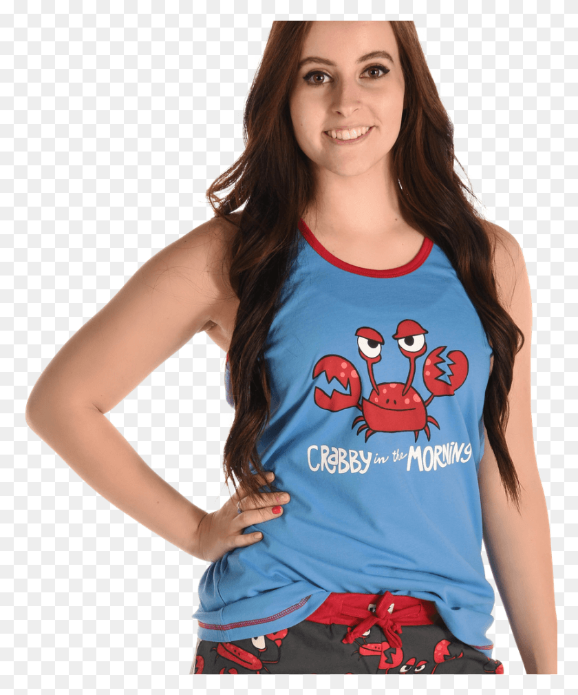 863x1050 Tank Top Girl, Clothing, Apparel, Person HD PNG Download