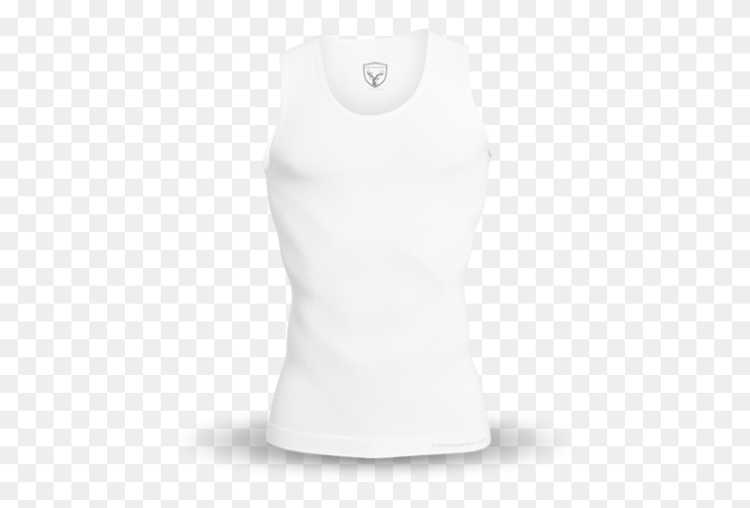 443x509 Tanktop White Camisa Sin Mangas Blanca, Clothing, Apparel, Tank Top HD PNG Download