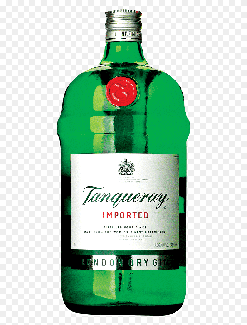 455x1047 Tanqueray Gin, Liquor, Alcohol, Beverage HD PNG Download
