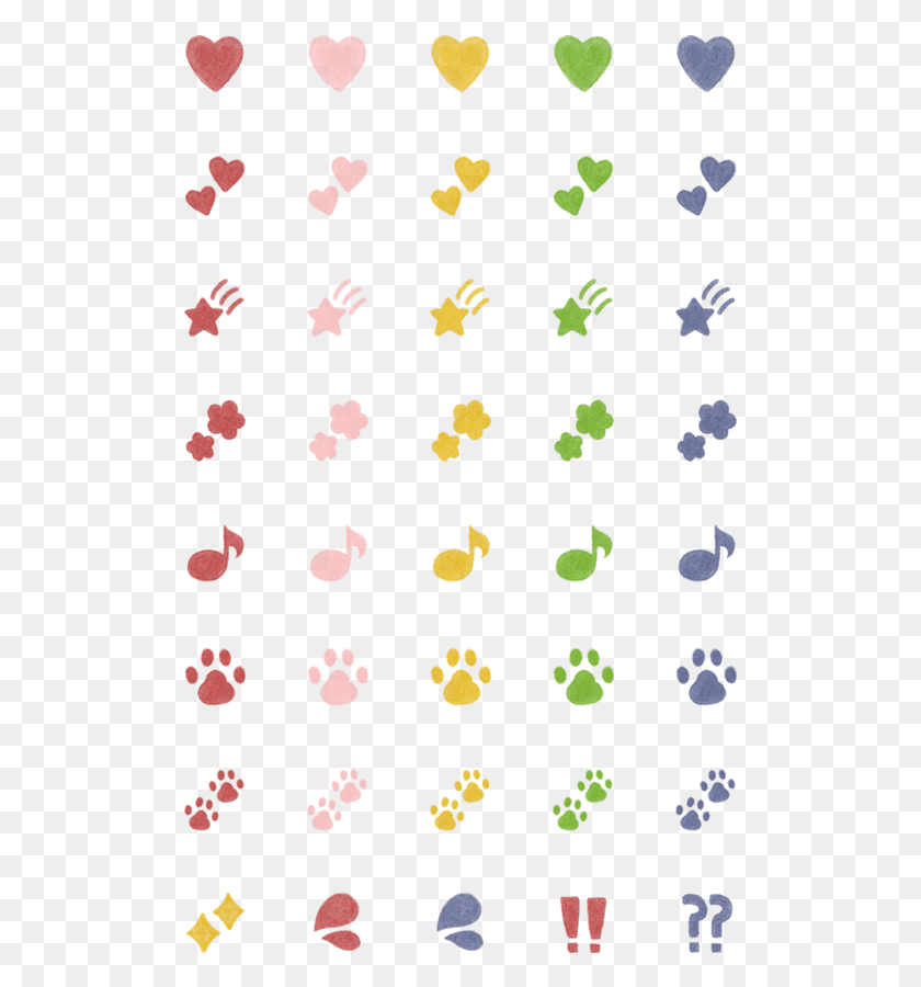 507x840 Tap An Emoji For A Preview, Rug, Paper, Confetti HD PNG Download