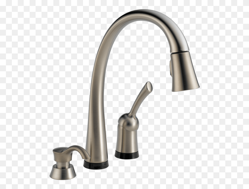 508x576 Tap Delta Touch Kitchen Faucet, Sink Faucet, Sink, Indoors HD PNG Download