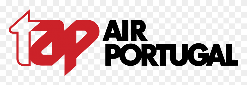2331x689 Descargar Png Tap Logo Transparente Air Portugal, Corazón, Plectro, Almohada Hd Png