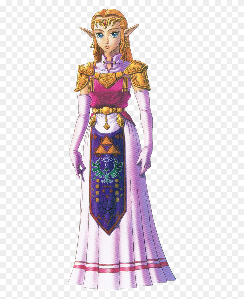 374x968 Tapestries Have So Much Detail I Felt That Skyloft Adult Zelda Ocarina Of Time, Clothing, Doll HD PNG Download