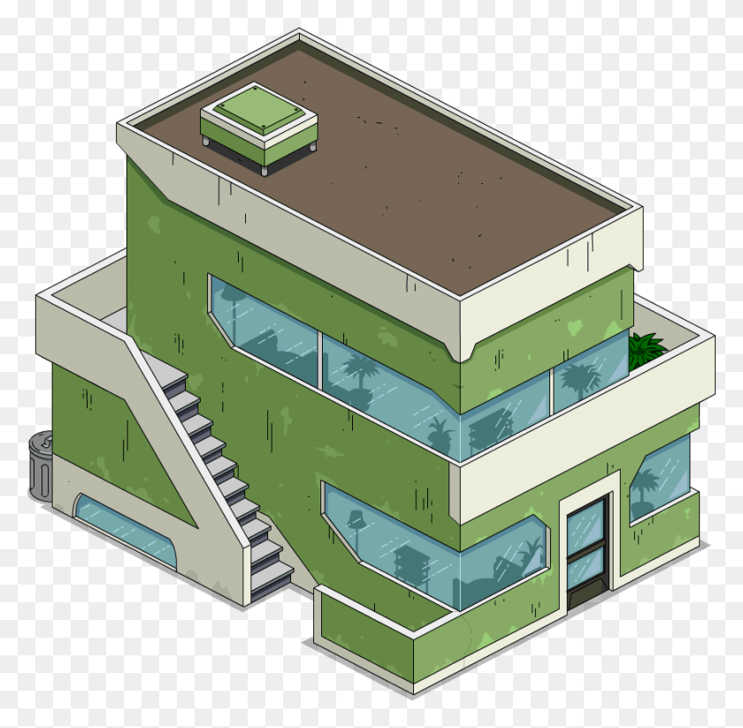 871x852 Tapped Out Zenith City Apartments Commercial Building, Housing, Neighborhood, Urban Descargar Hd Png