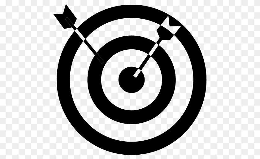 Target, Gray Clipart PNG