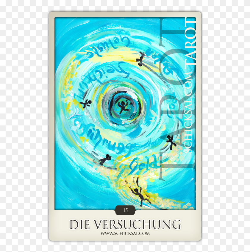 528x784 Tarot Card Temptation At Fate Tarot Verlag Franz Poster, Water, Sea, Outdoors HD PNG Download