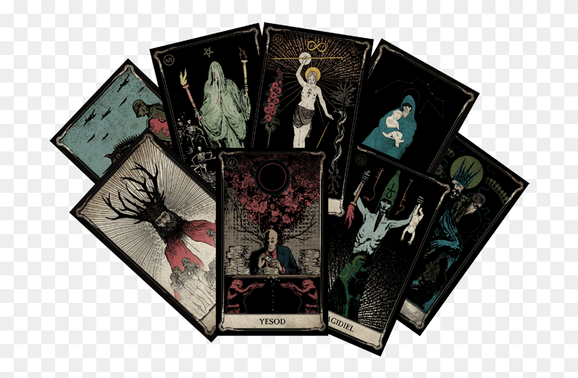 700x489 Tarot Cards Transparent Background Kult Divinity Lost Tarot Cards, Person, Human, Book HD PNG Download