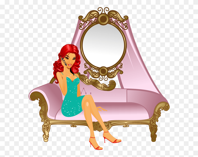 600x607 Tarot Clipart Psychic Psychic Reading, Furniture, Person, Human HD PNG Download