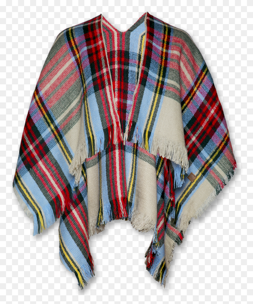 1407x1713 Tartan, Clothing, Apparel, Poncho HD PNG Download