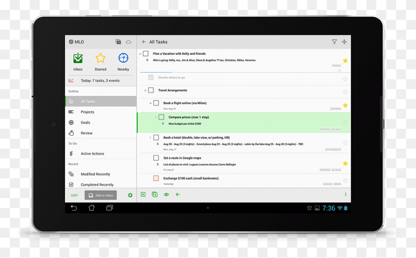 965x571 Descargar Png Lista De Tareas Para Tableta Android Rover Dog Walk App, Computadora, Electrónica, Tableta Hd Png