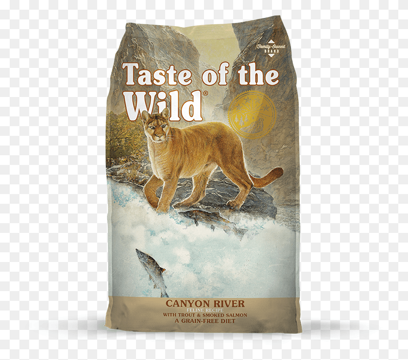 741x682 Taste Of The Wild Canyon River Dry Cat Food Taste Of The Wild Canyon River, Wildlife, Animal, Cougar HD PNG Download