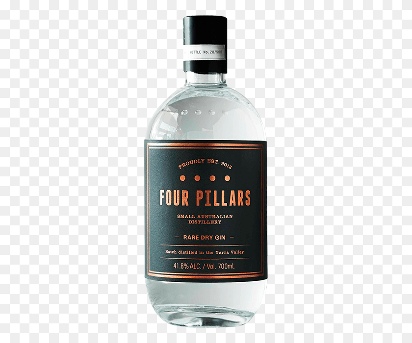 253x640 Tasty New Australian Gin Four Pillars Is Coming To Four Pillars Gin Price, Bottle, Alcohol, Beverage HD PNG Download
