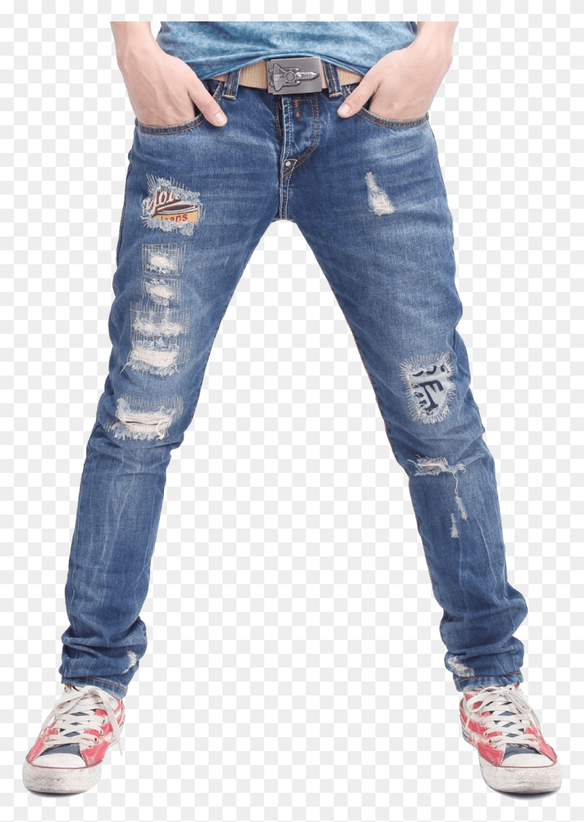 1038x1494 Tattered Jeans, Pants, Clothing, Apparel HD PNG Download