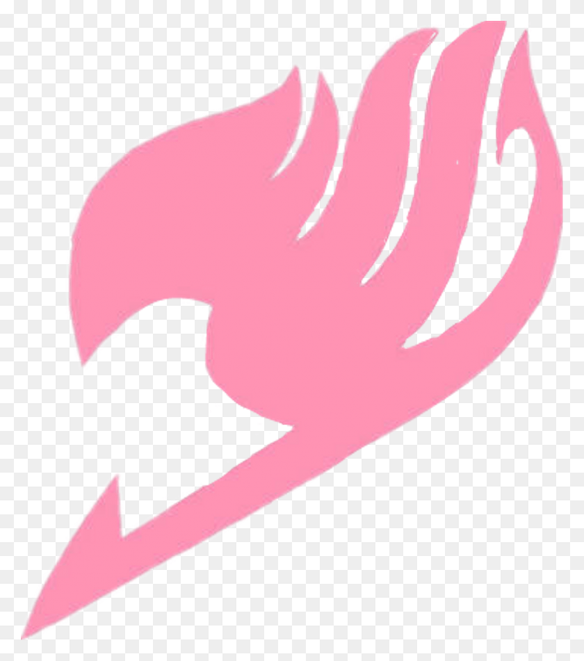 1024x1170 Descargar Png Tatto Pink Lucy Fairytail Logo Fairy Tail Juvia Guild Mark, Mano, Boca, Labio Hd Png