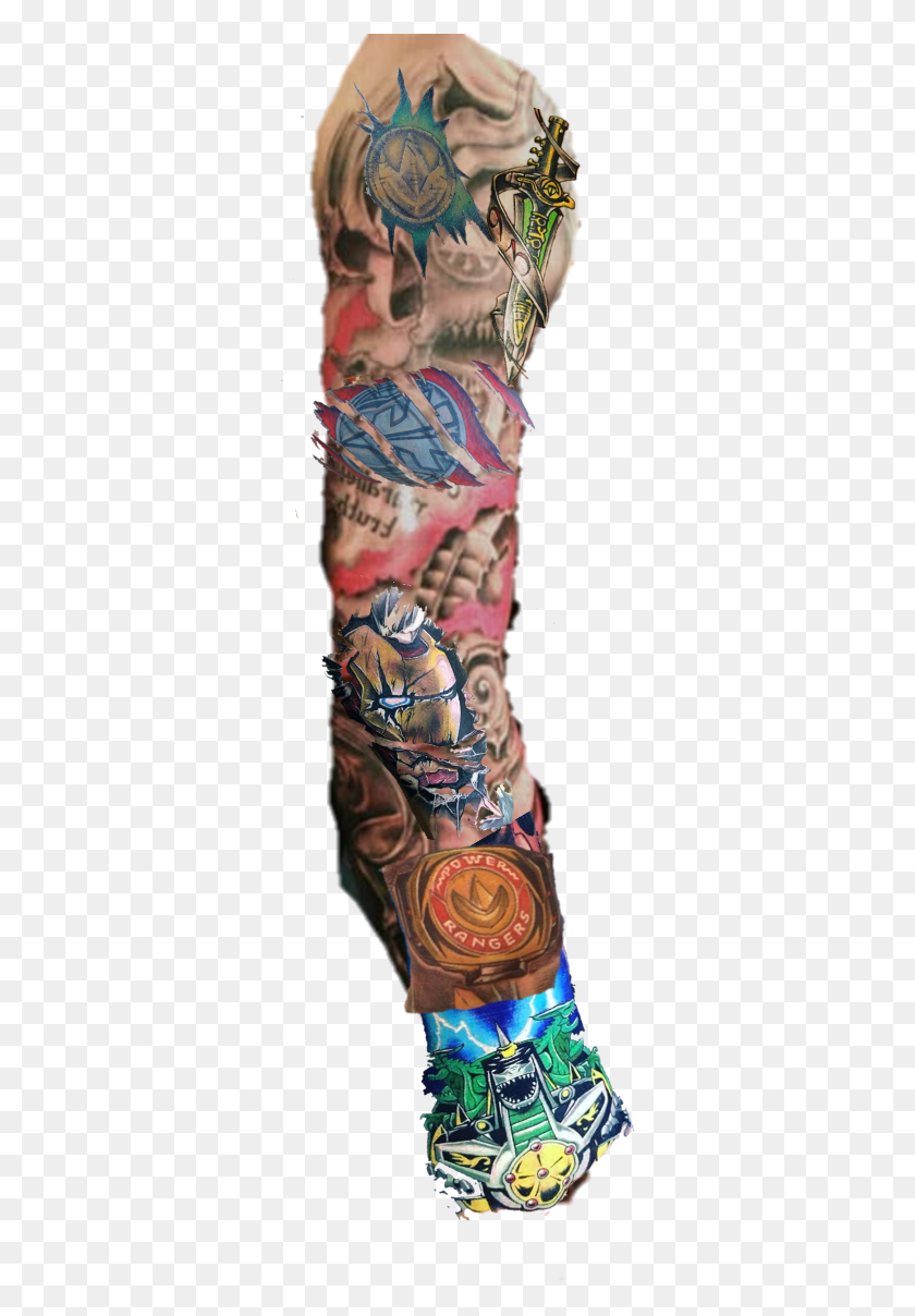 326x1148 Tattoo, Skin, Person, Human HD PNG Download