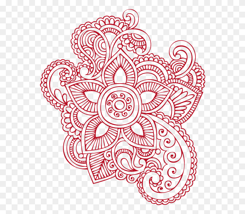 568x673 Tattoo Paisley Henna Mehndi Free Hq Image Clipart Paisley Tattoo Designs, Pattern, Rug, Floral Design HD PNG Download