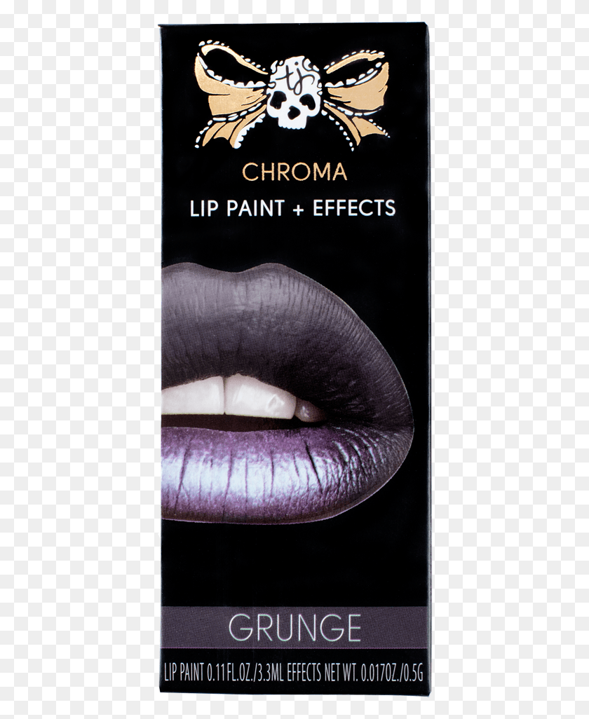 394x966 Татуировка Татуировка Junkee Chroma Lip Effects Grunge, Плакат, Реклама, Рот Hd Png Скачать