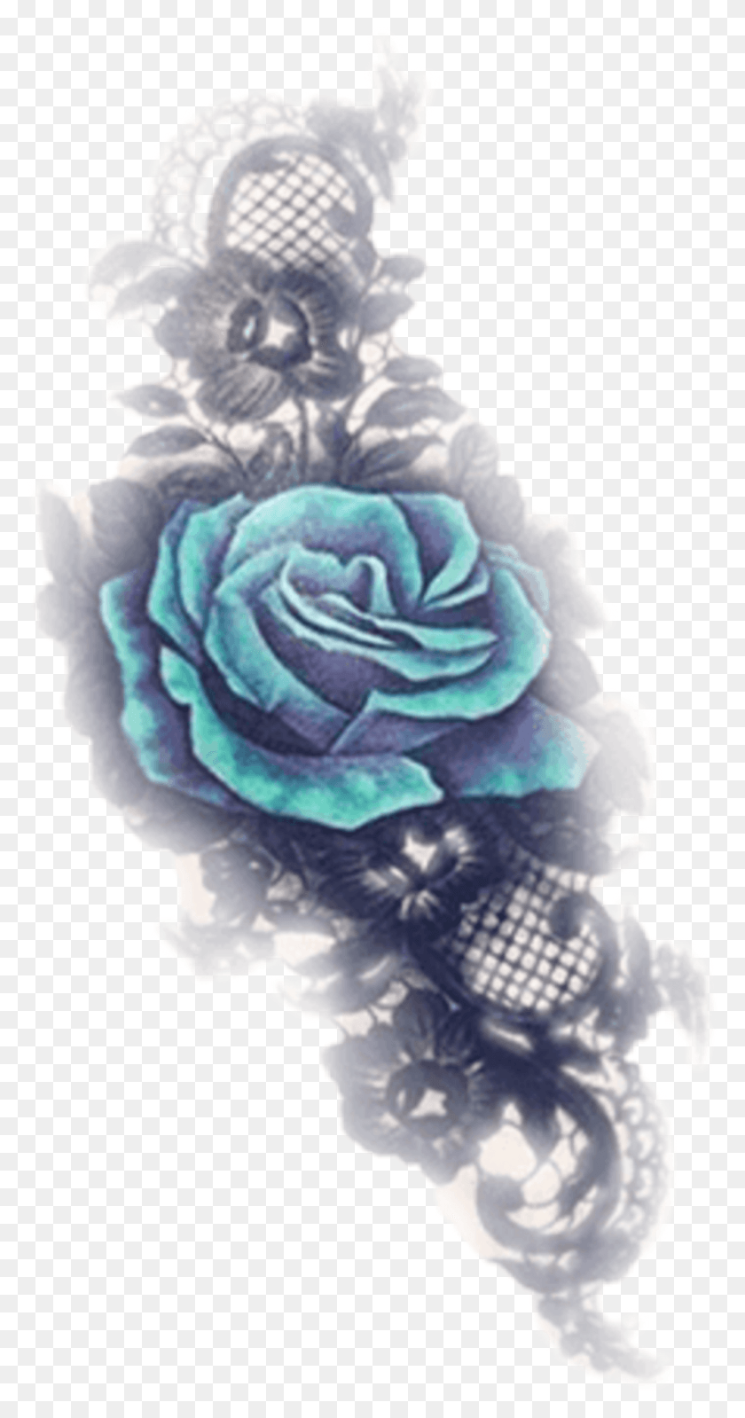 837x1652 Tattoo Tattoos Rose Rosa Tattooart Rosetattoo Garden Roses, Wedding Cake, Cake, Dessert HD PNG Download