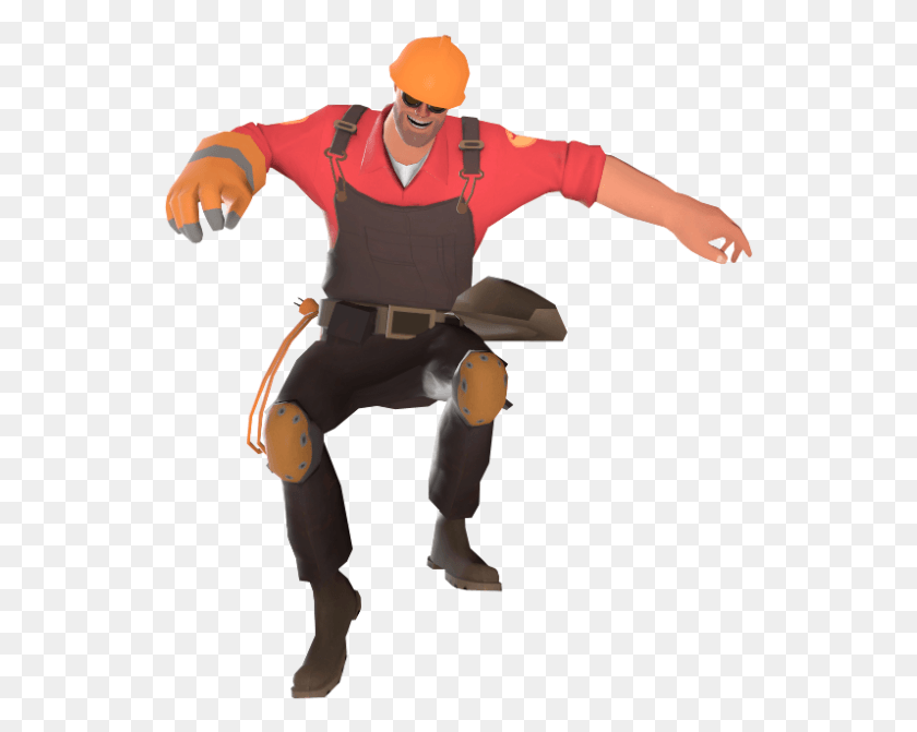 541x611 Taunt Position When The Shotgun Is Equipped Engineer Yippee Ki Yay, Person, Human, Ninja HD PNG Download