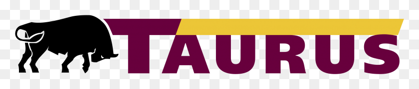 2331x361 Taurus Logo Transparent Sign, Word, Logo, Symbol HD PNG Download