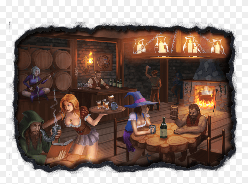 1151x833 Tavern Masters Now Available From Dann Kriss Games Tavern Masters, Person, Human, Interior Design HD PNG Download