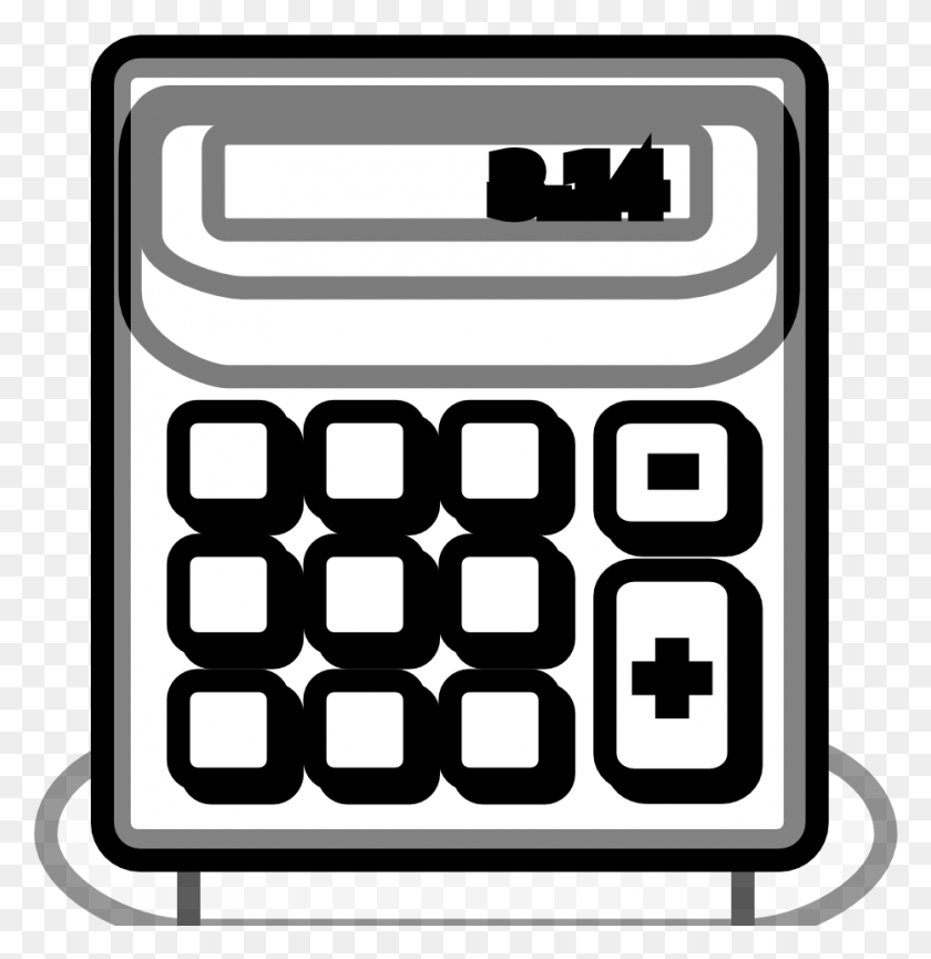 931x961 Descargar Png Calculadora De Impuestos Svg, Calculadora Png