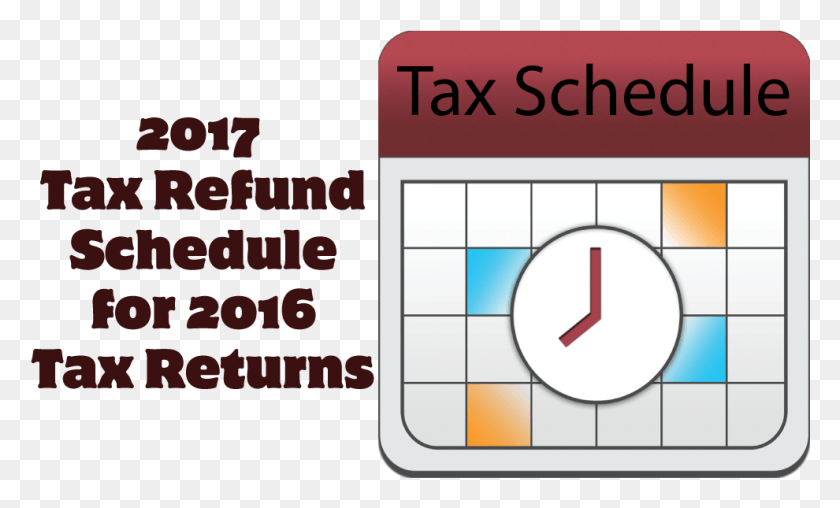 990x569 Tax Refund Schedule 2018, Text, Number, Symbol HD PNG Download