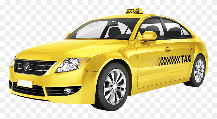 777x403 Taxi, Car, Vehicle, Transportation HD PNG Download