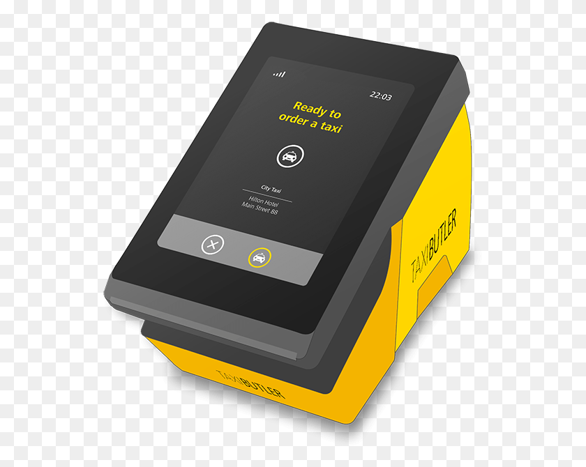 545x610 Taxi Butler Kiosk Rd 1x Mobile Phone, Phone, Electronics, Cell Phone HD PNG Download