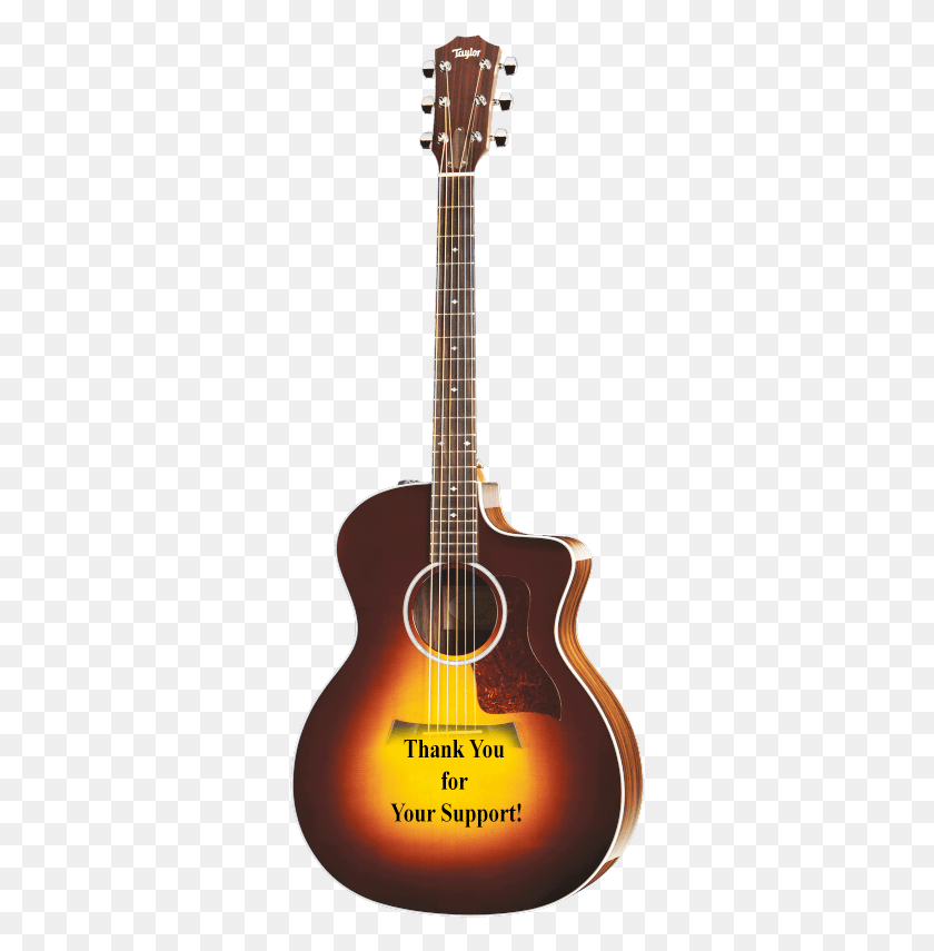 319x795 Taylor Guitar Taylor 224Ce K Dlx, Досуг, Музыкальный Инструмент, Бас-Гитара Png Скачать