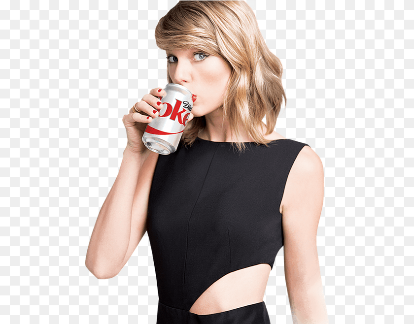 499x658 Taylor Swift Taylor Swift Drinking Coke, Adult, Female, Person, Woman Clipart PNG