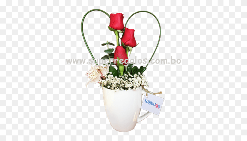 391x419 Taza De Amor Superregalos Flowerpot, Plant, Flower, Blossom HD PNG Download