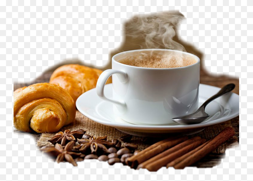 749x542 Descargar Png Taza De Caf Coffee Dreams, Cerámica, Cuchara, Cubiertos Hd Png