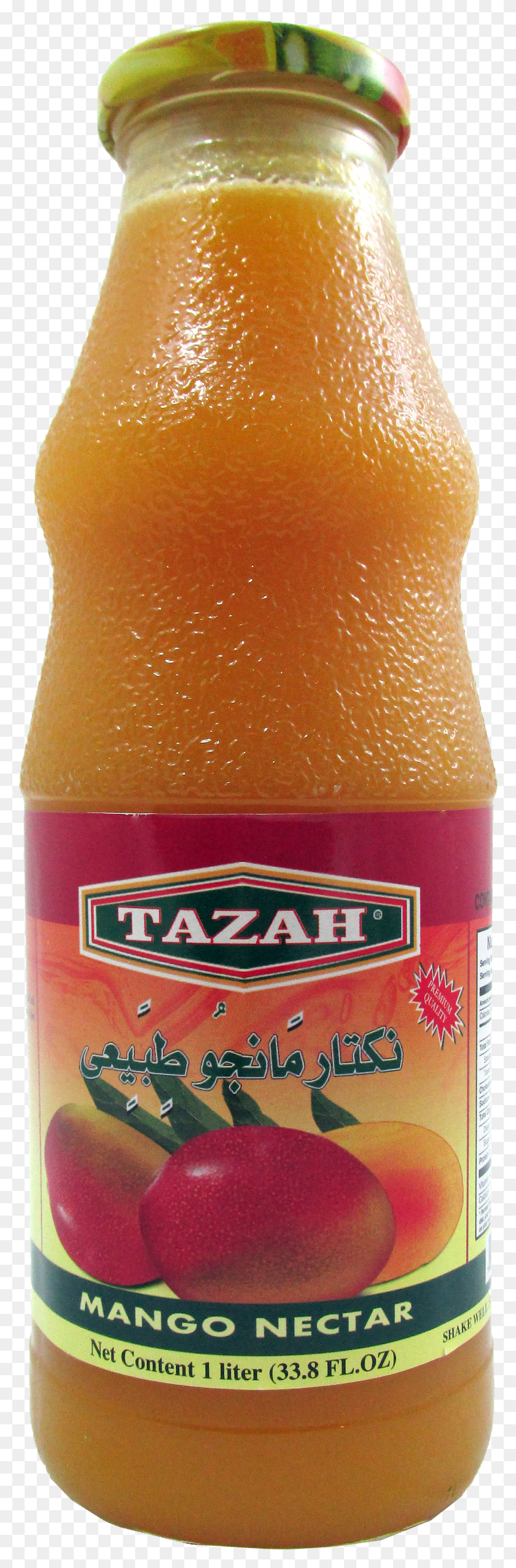 1266x4048 Tazah Mango Nectar Bottle HD PNG Download
