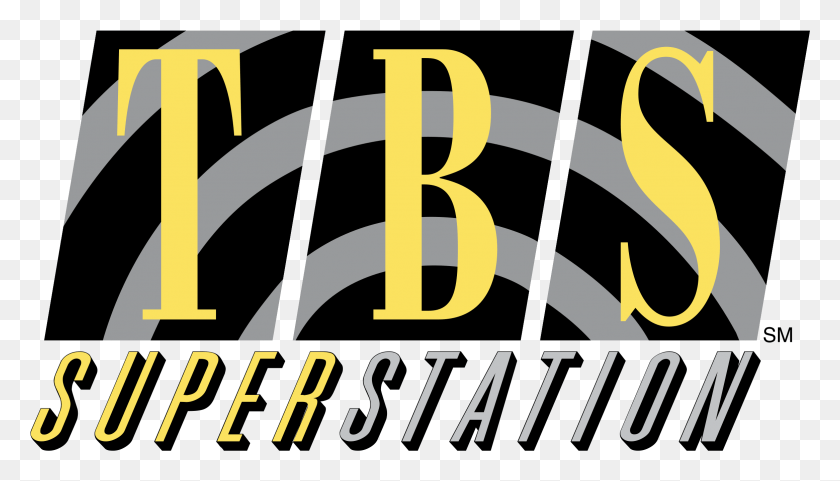 2331x1261 Tbs Superstation Logo Transparent Cartoon Network Cnn Tnt Tbs Superstation, Text, Number, Symbol HD PNG Download