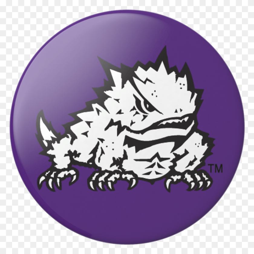 823x823 Tcu Horned Frogs Logo, Ball, Plant, Symbol HD PNG Download